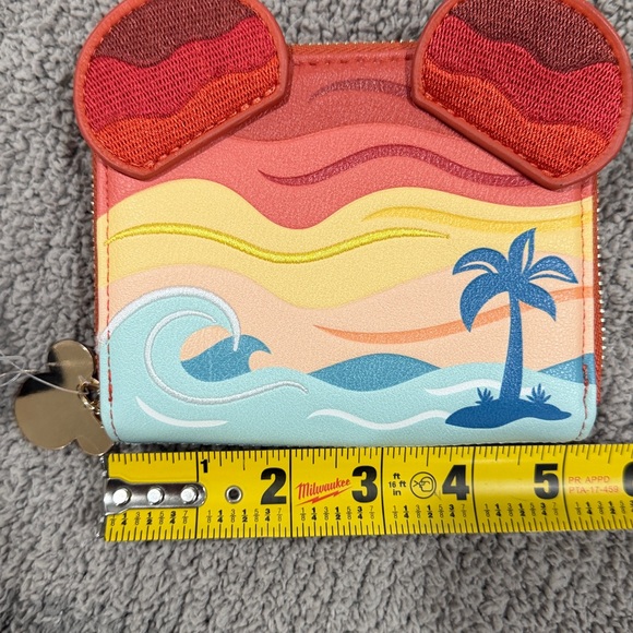 Disney Vibrant Sunset Wallet with Mickey Ears - Picture 7 of 10